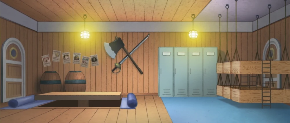 The boys' room